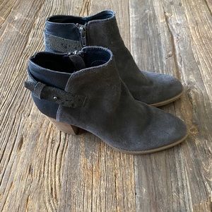 Dolce Vita gray suede boots